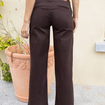 Fyre Wide Leg Black Brown   - leg 29'