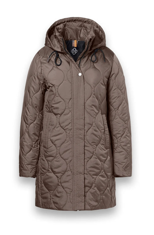 Espresso Coat - Dark Taupe