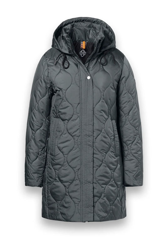 Espresso Coat - Gunmetal