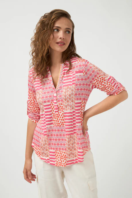 Liz blouse - Pink Mix