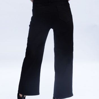 Napoli Wide Leg Jeans - Black