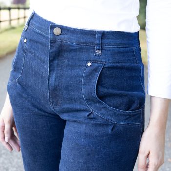 Rhea Barrel Leg Jean - leg length 27'