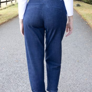 Rhea Barrel Leg Jean - leg length 27'