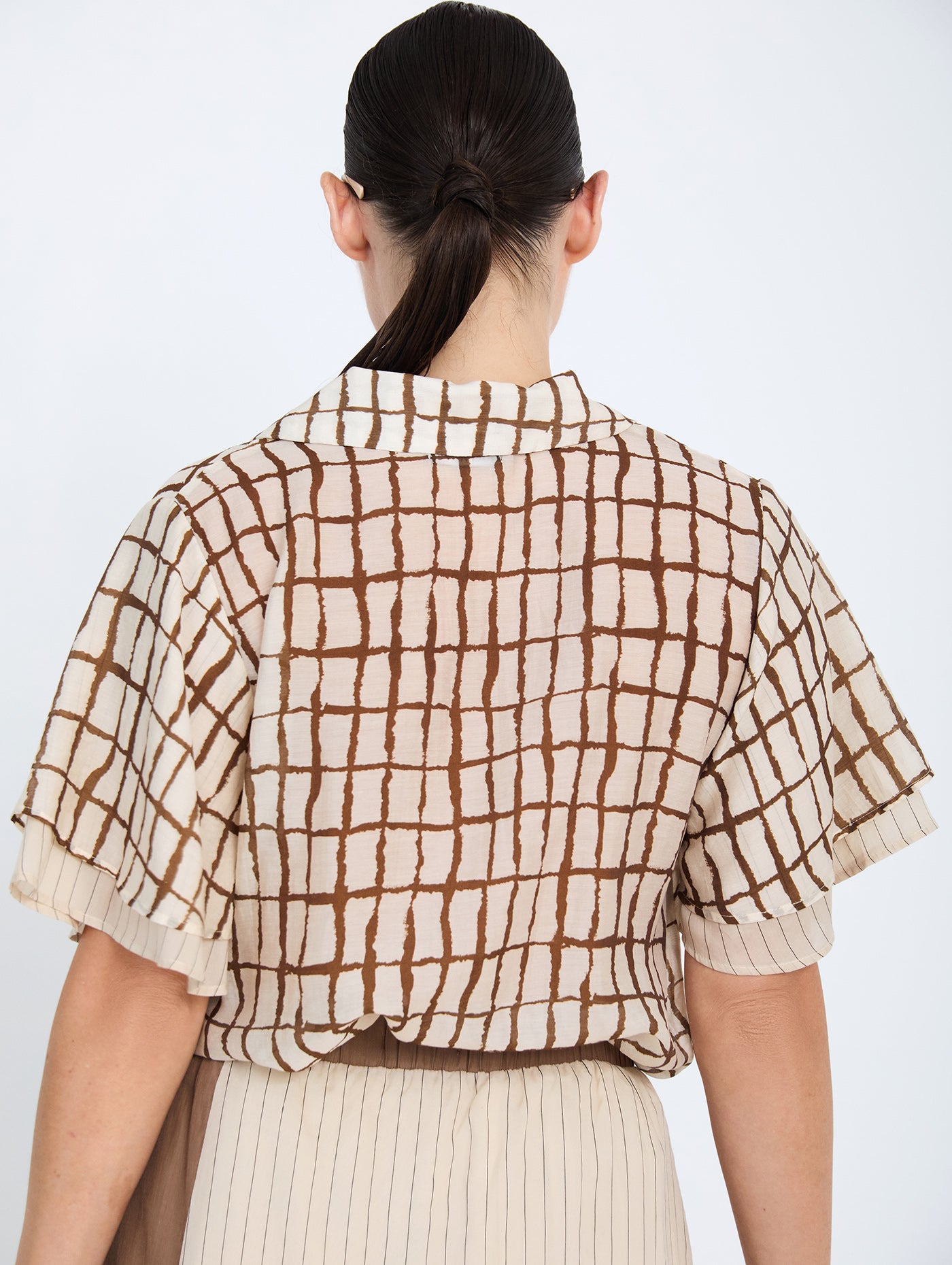 Check blouse