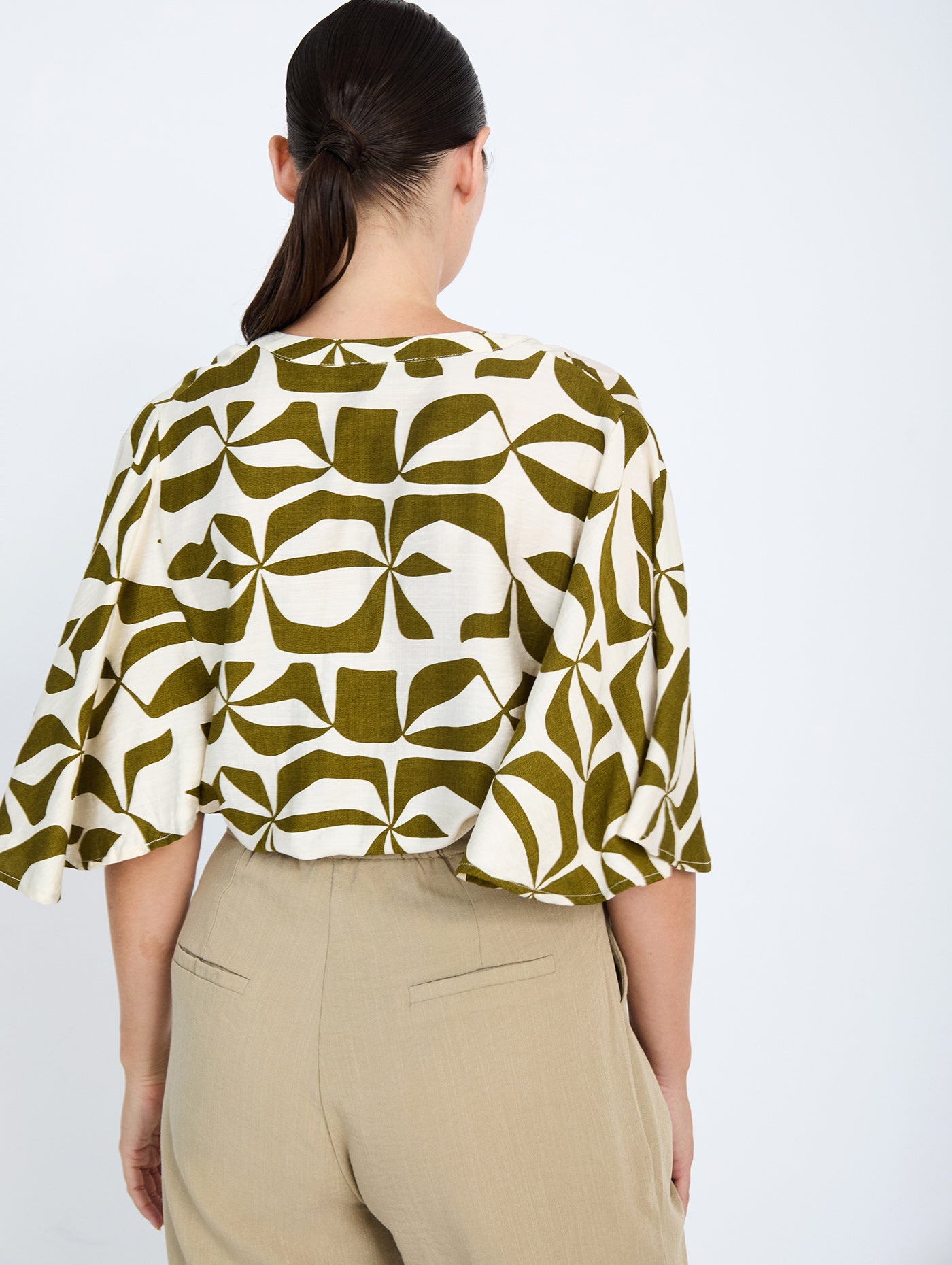 Skatie Blouse - Khaki