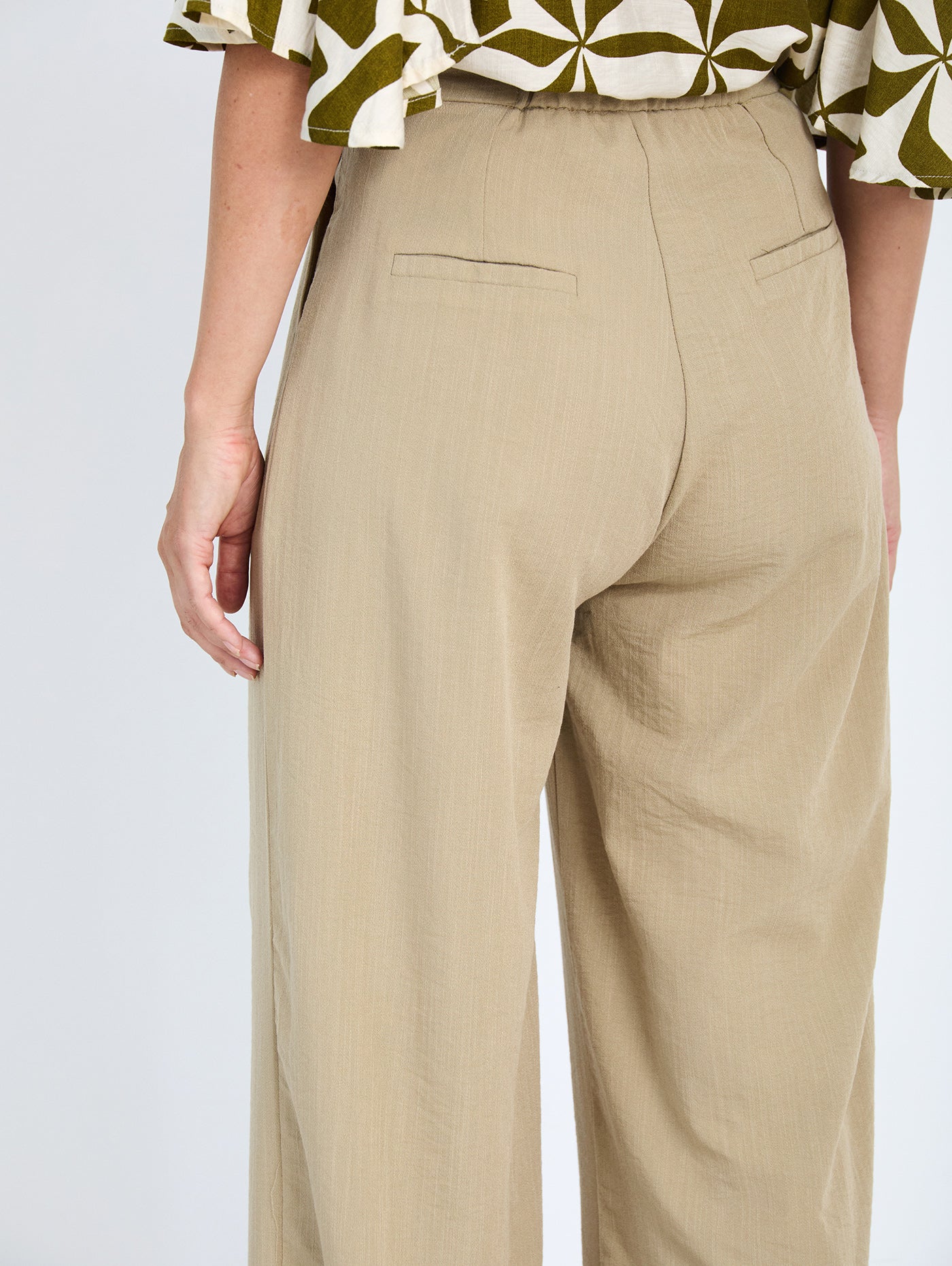 Soft Khaki  trouser