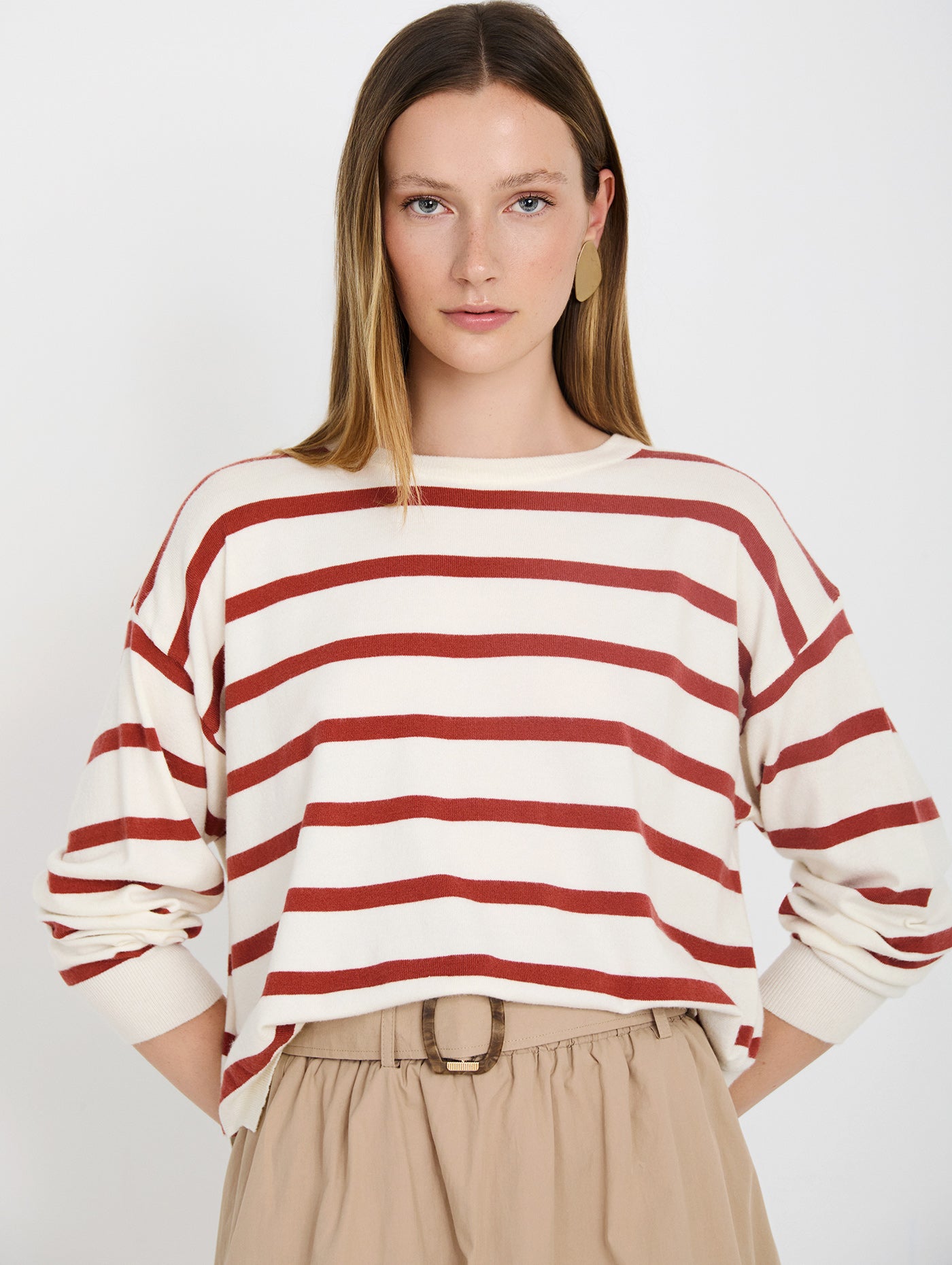 Mai Stripe Jumper - Tandori