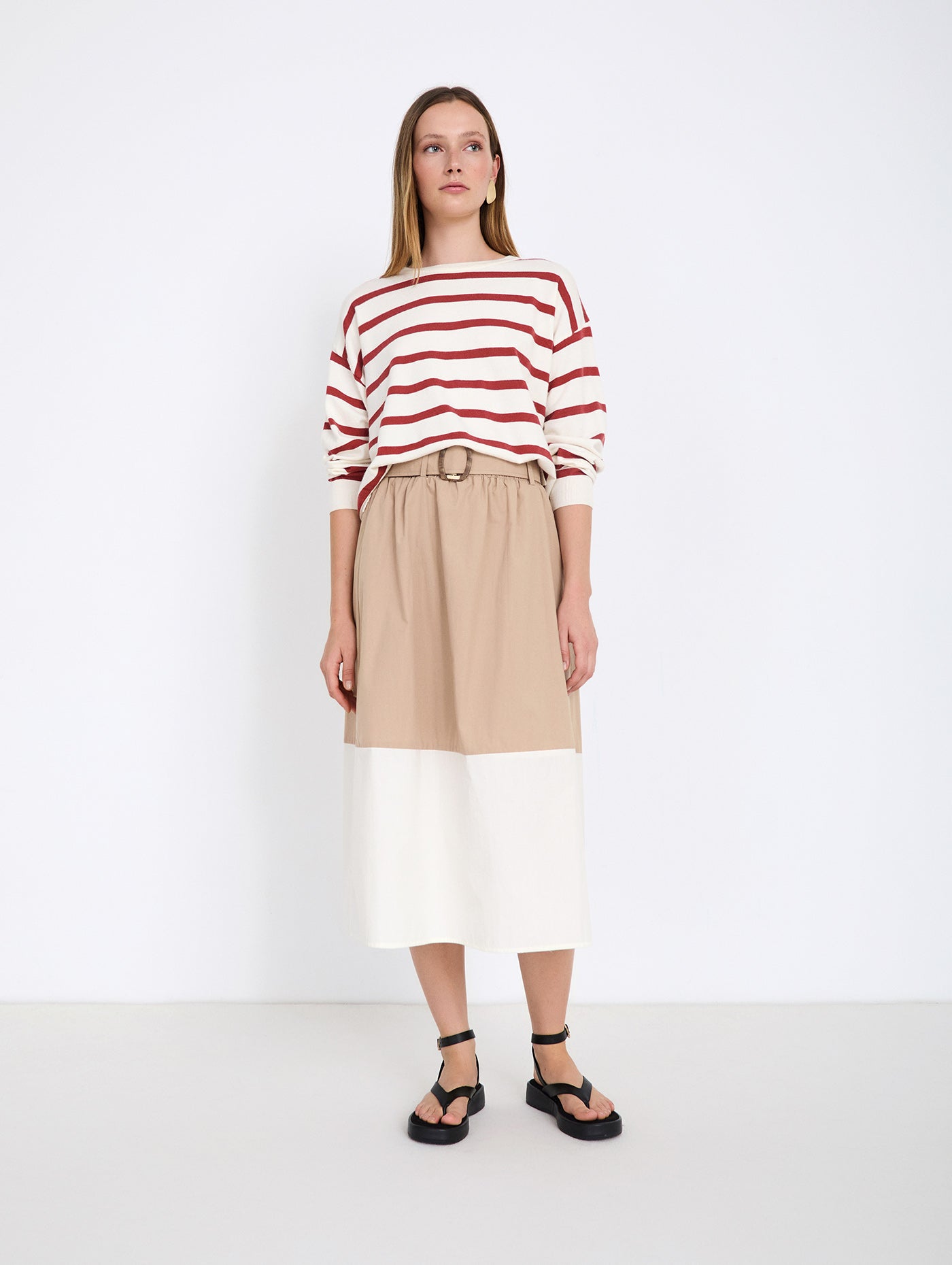 Mai Stripe Jumper - Tandori