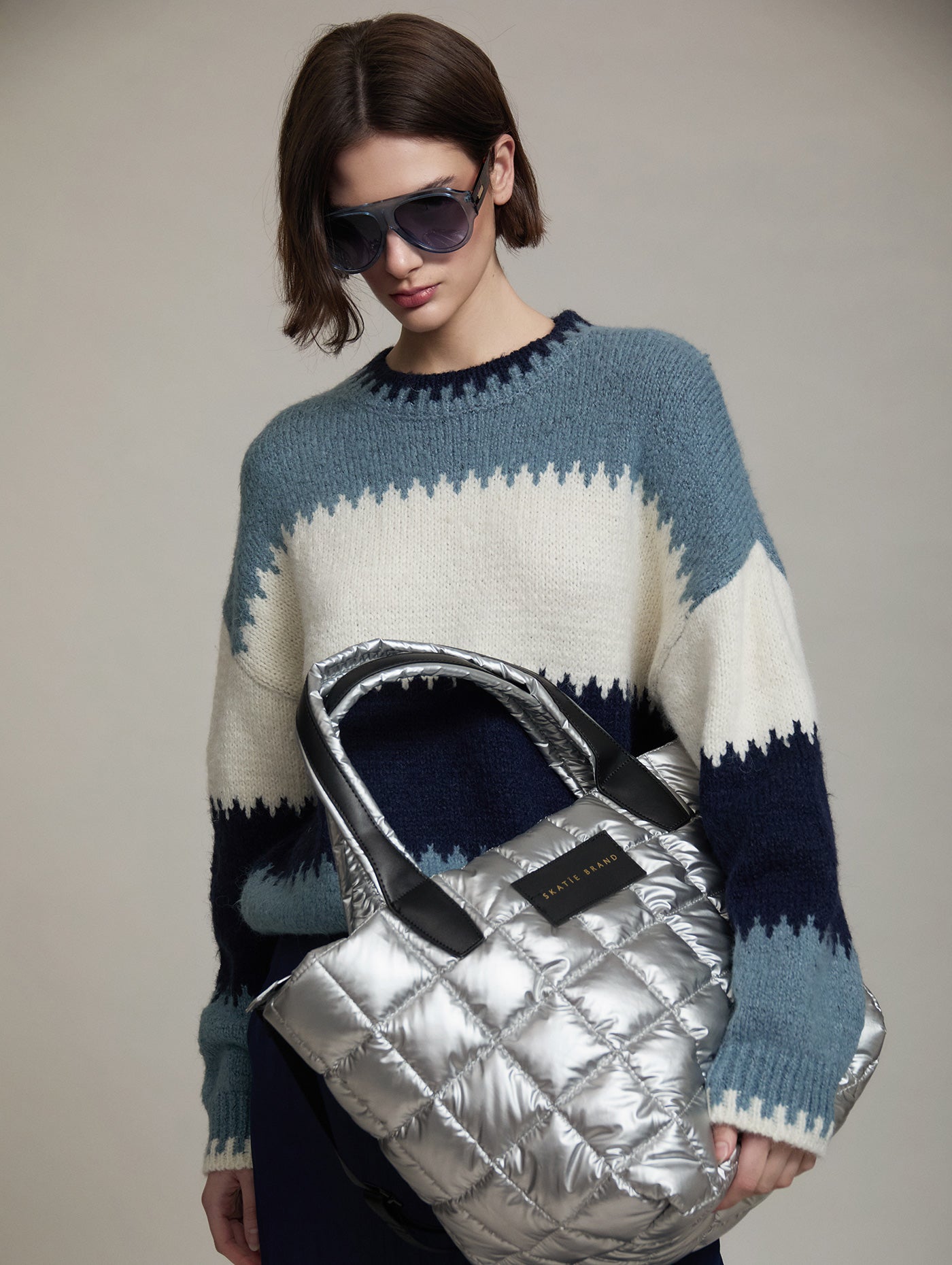 Skatie Bag - Silver