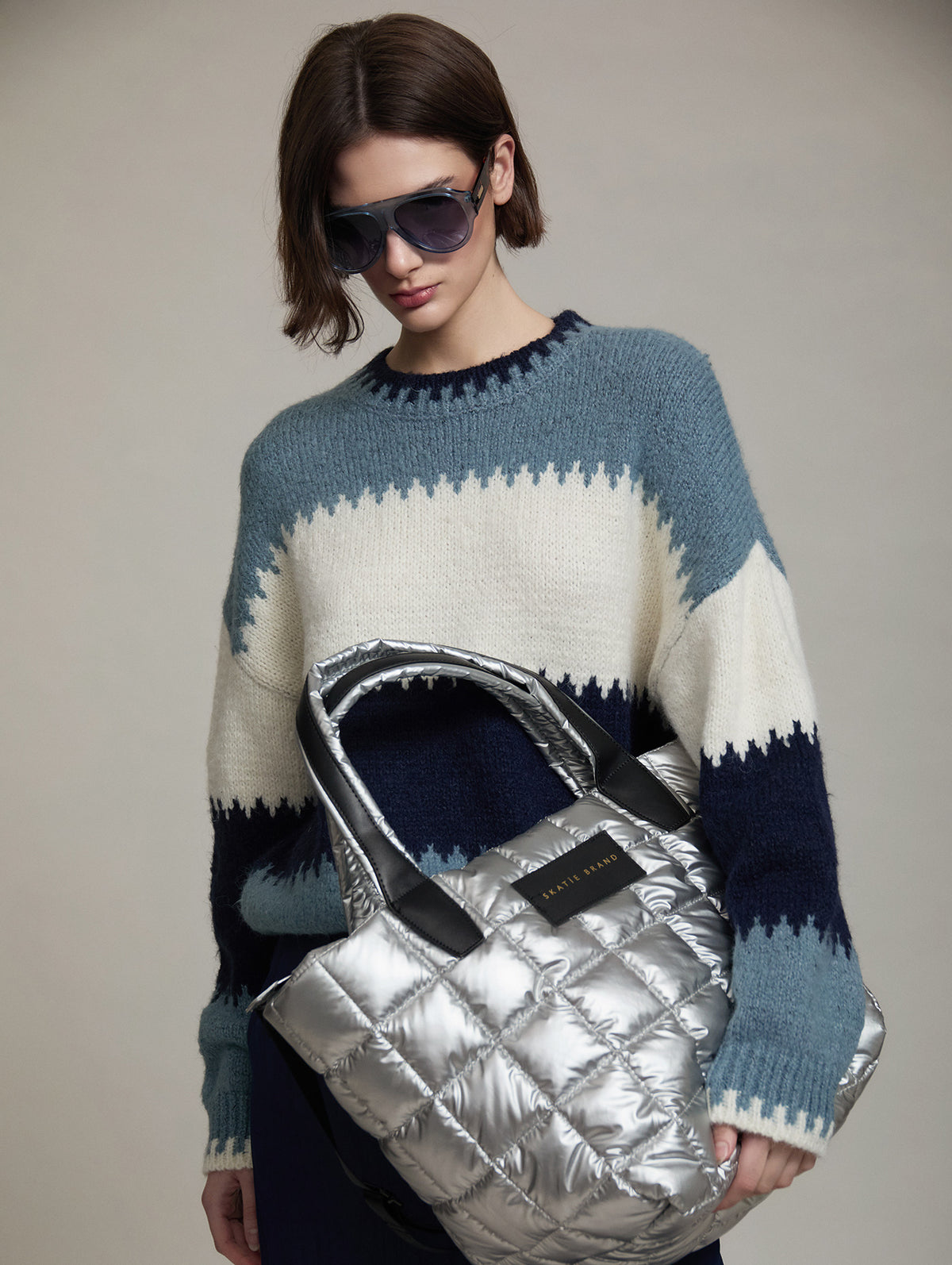 Skatie Stripe Sweater