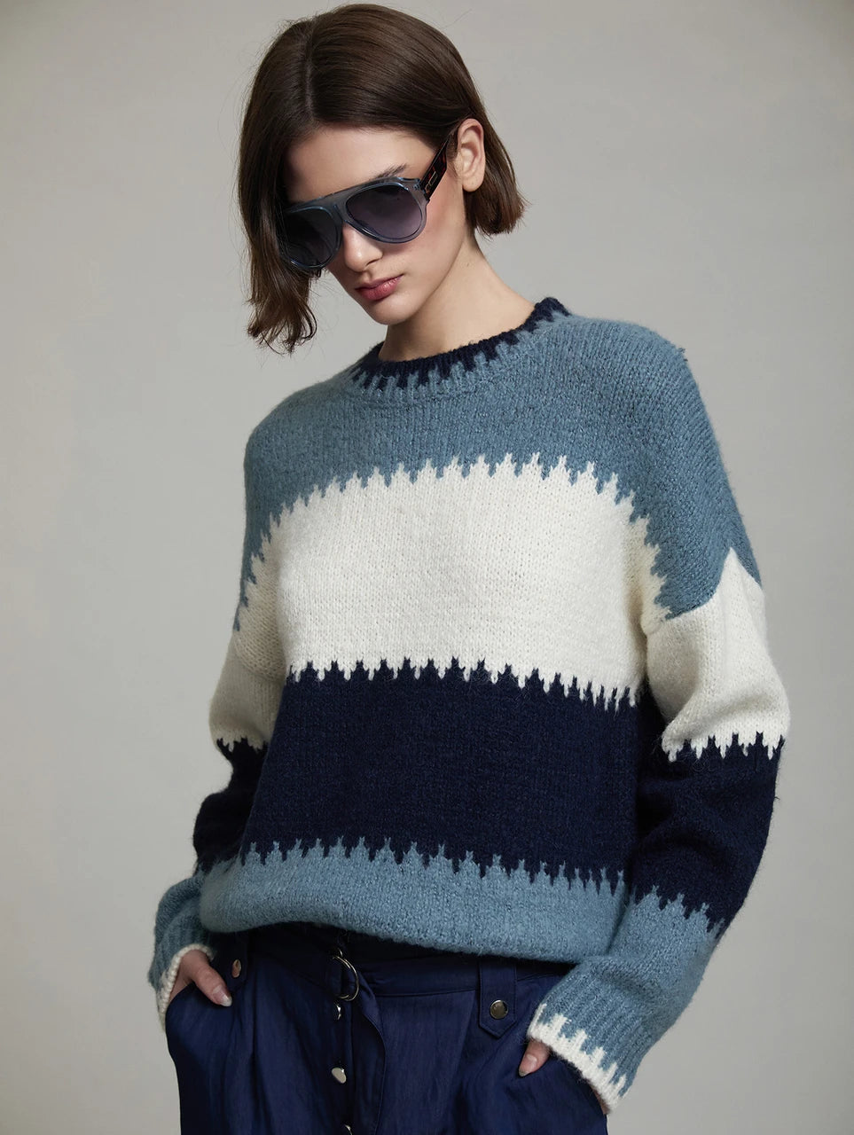 Skatie Stripe Sweater