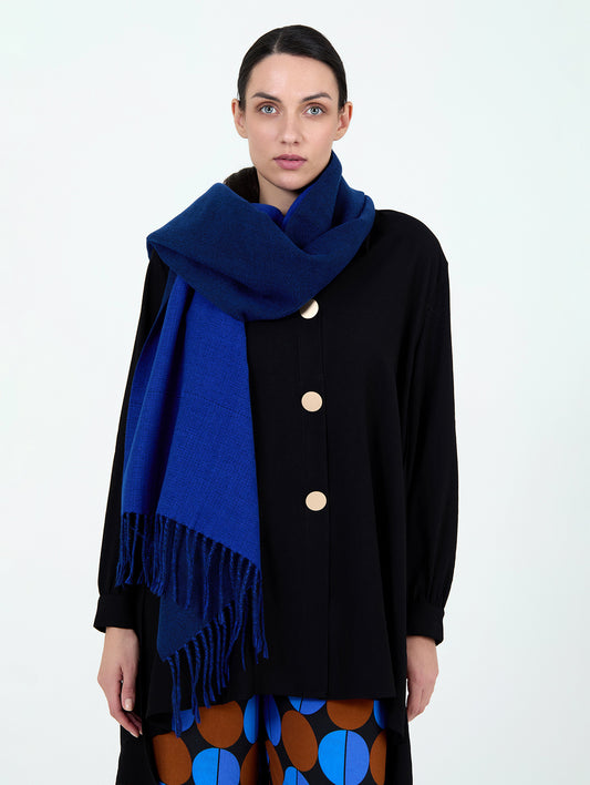 Navy & Royal Blue Scarf