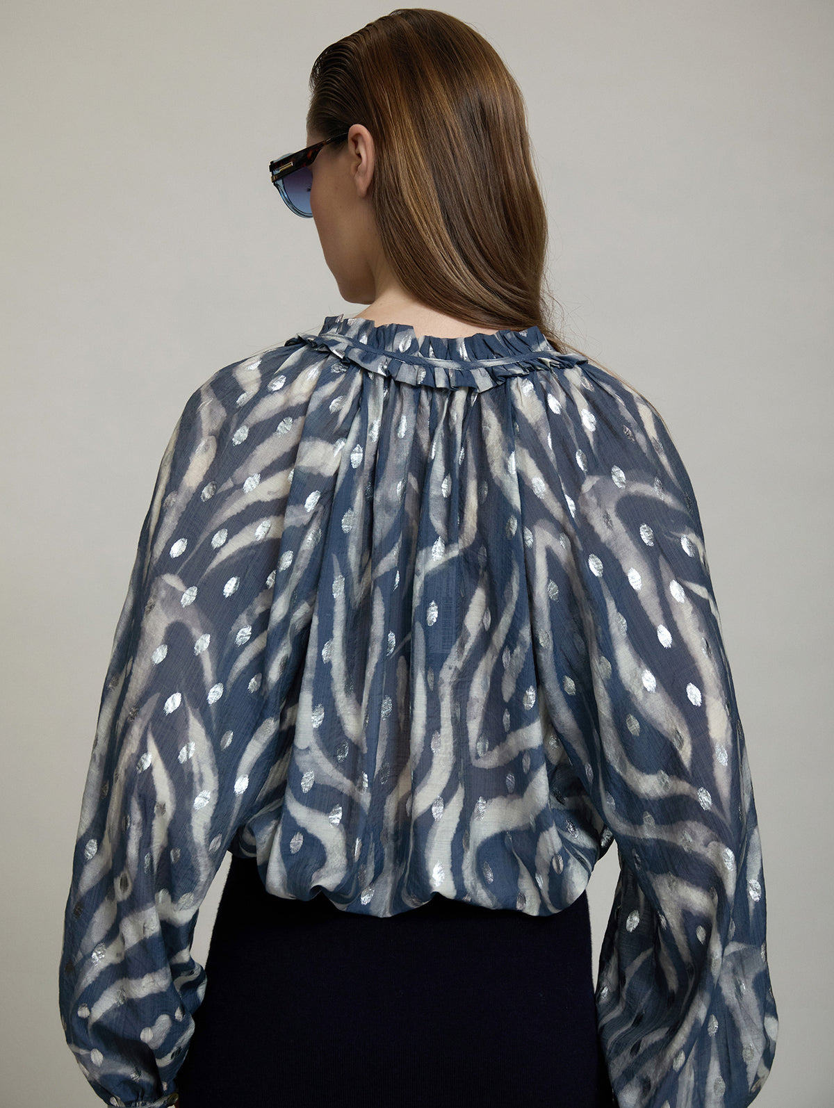 Silver/Grey Skatie Blouse