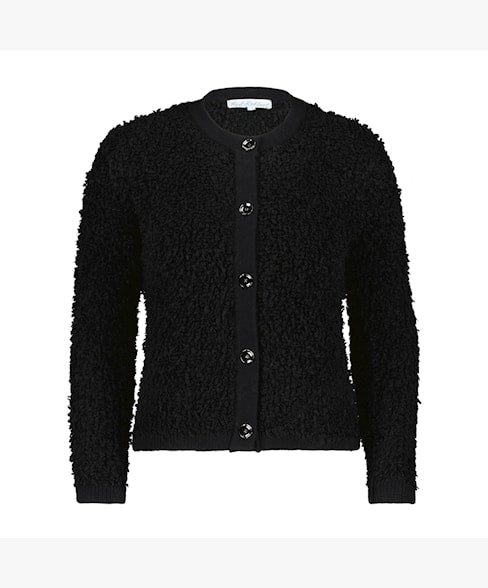 Boucle Jacket - Black