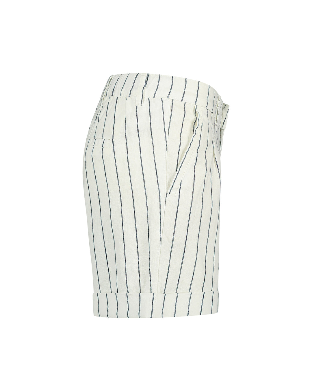 Cleo Linen Shorts- Stripe