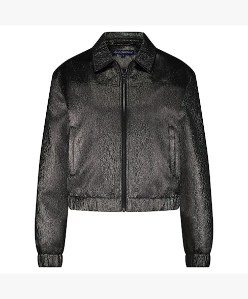 Metallic Bomber Jacket