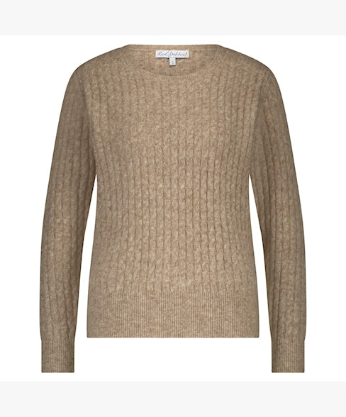 Sweet Cable Sweater - Latte