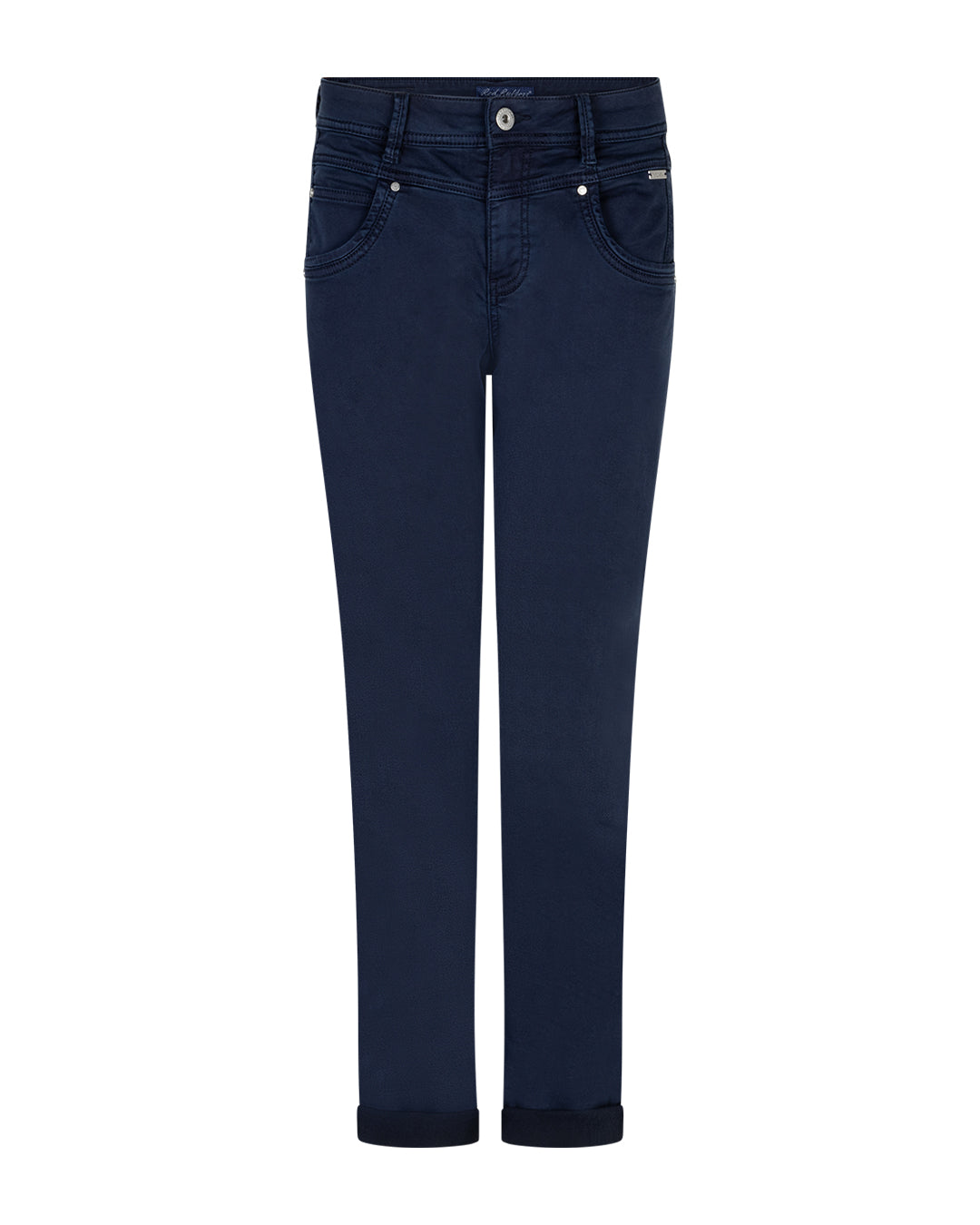 Navy Tapered Jeans