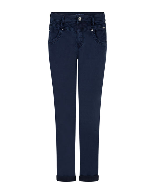 Navy Tapered Jeans