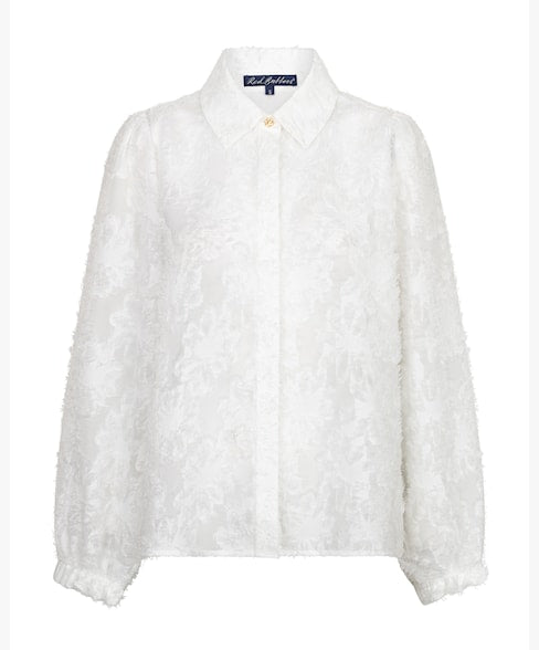 Fringe Off White Blouse