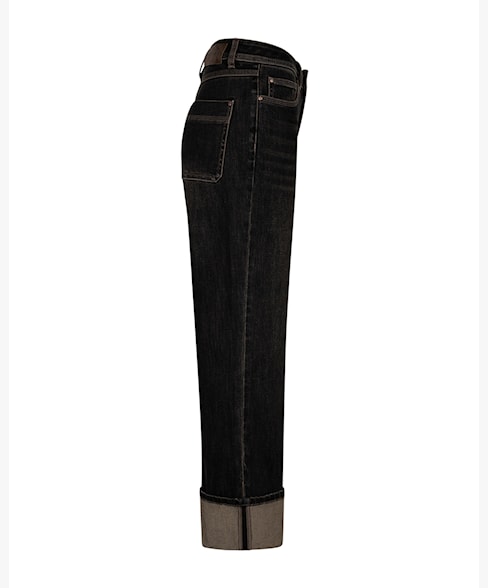 Kim Overdye Jeans - Brown Tinted