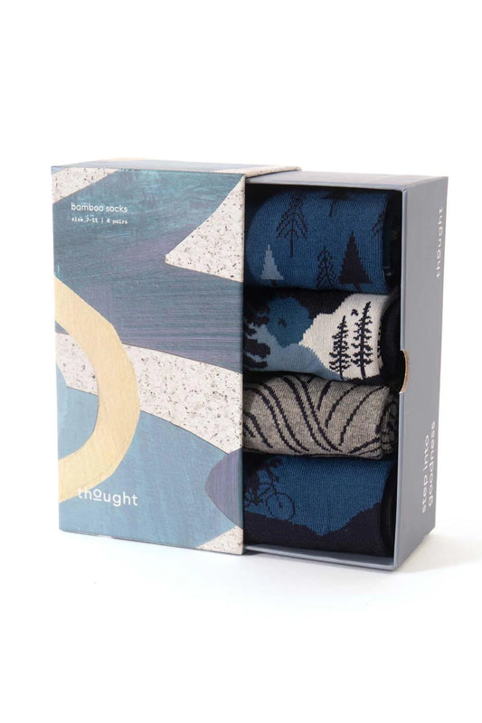 Bamboo Socks in a Box - Mens