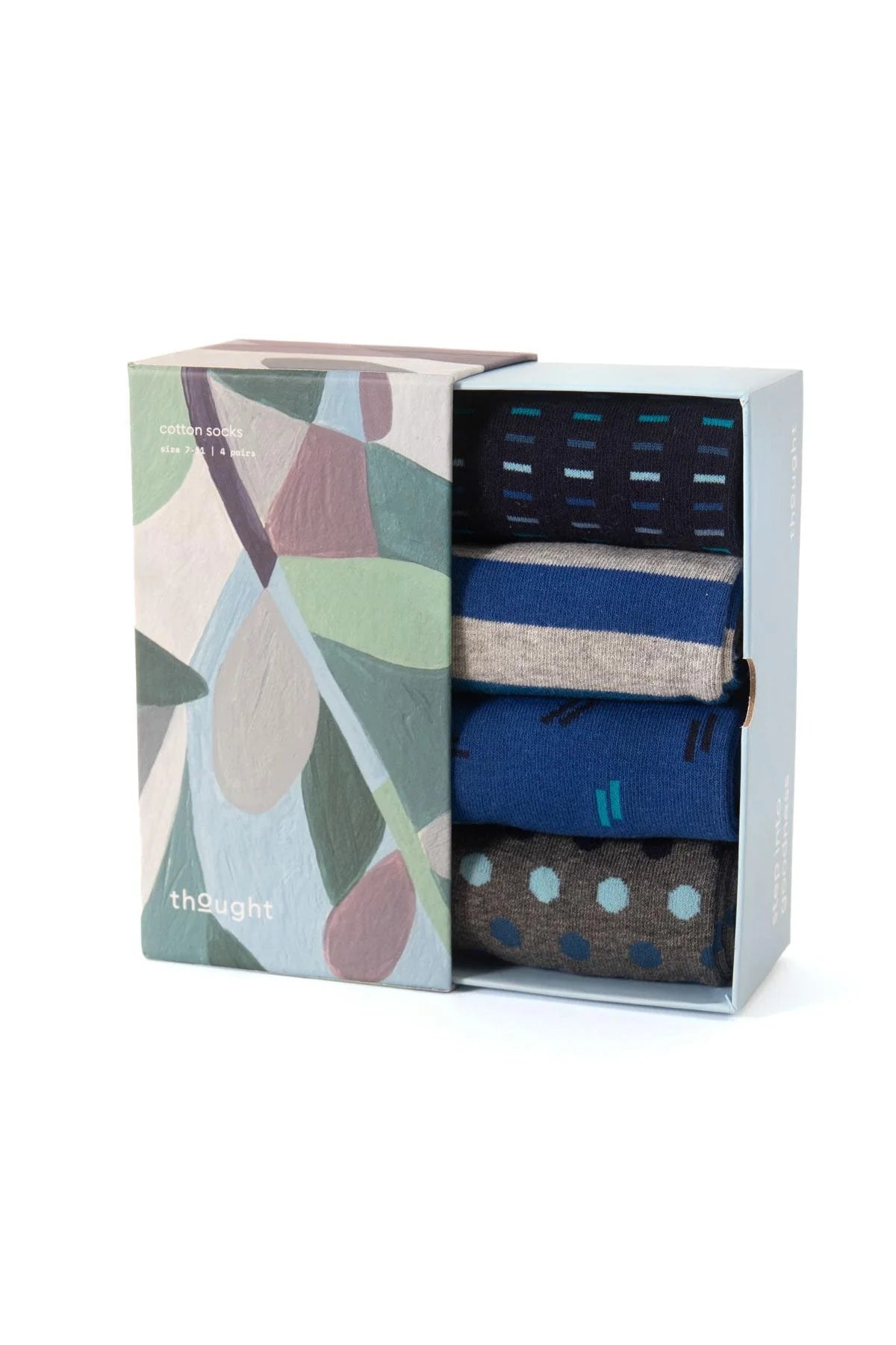 Organic Cotton Socks in a Box - Mens