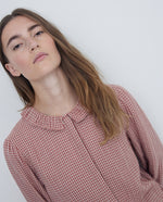 Terracota Check Blouse