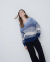 Alpaca Sweater - Blue