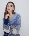 Alpaca Sweater - Blue