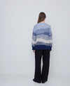 Alpaca Sweater - Blue