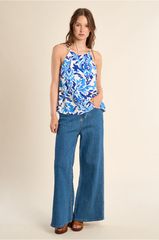 Blue Sun Top