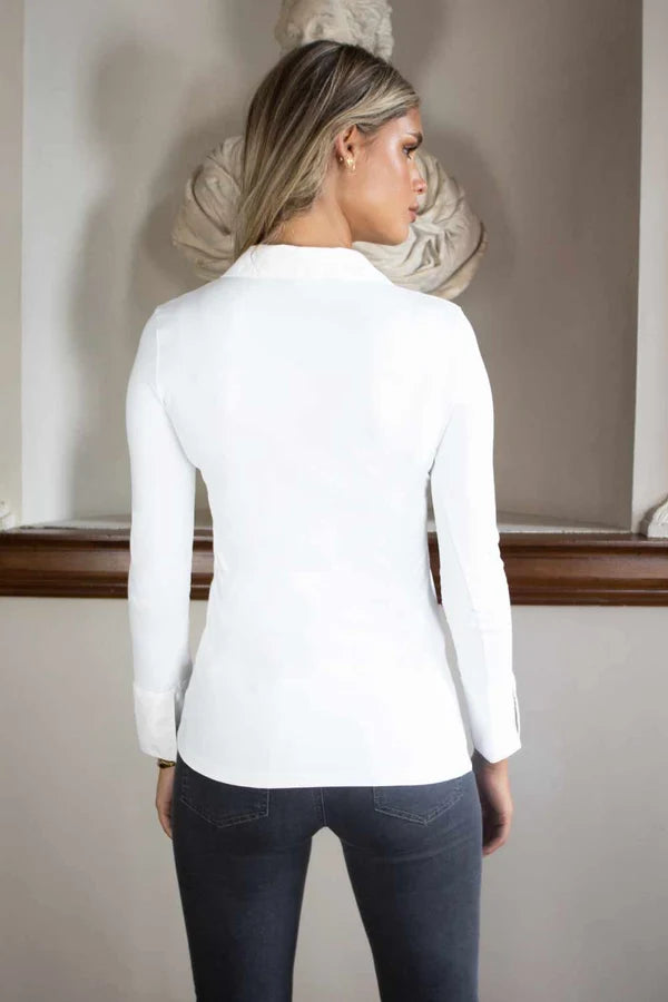 Anna Layering Shirt - White