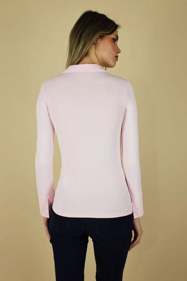 Anna Layering  Shirt - Pink