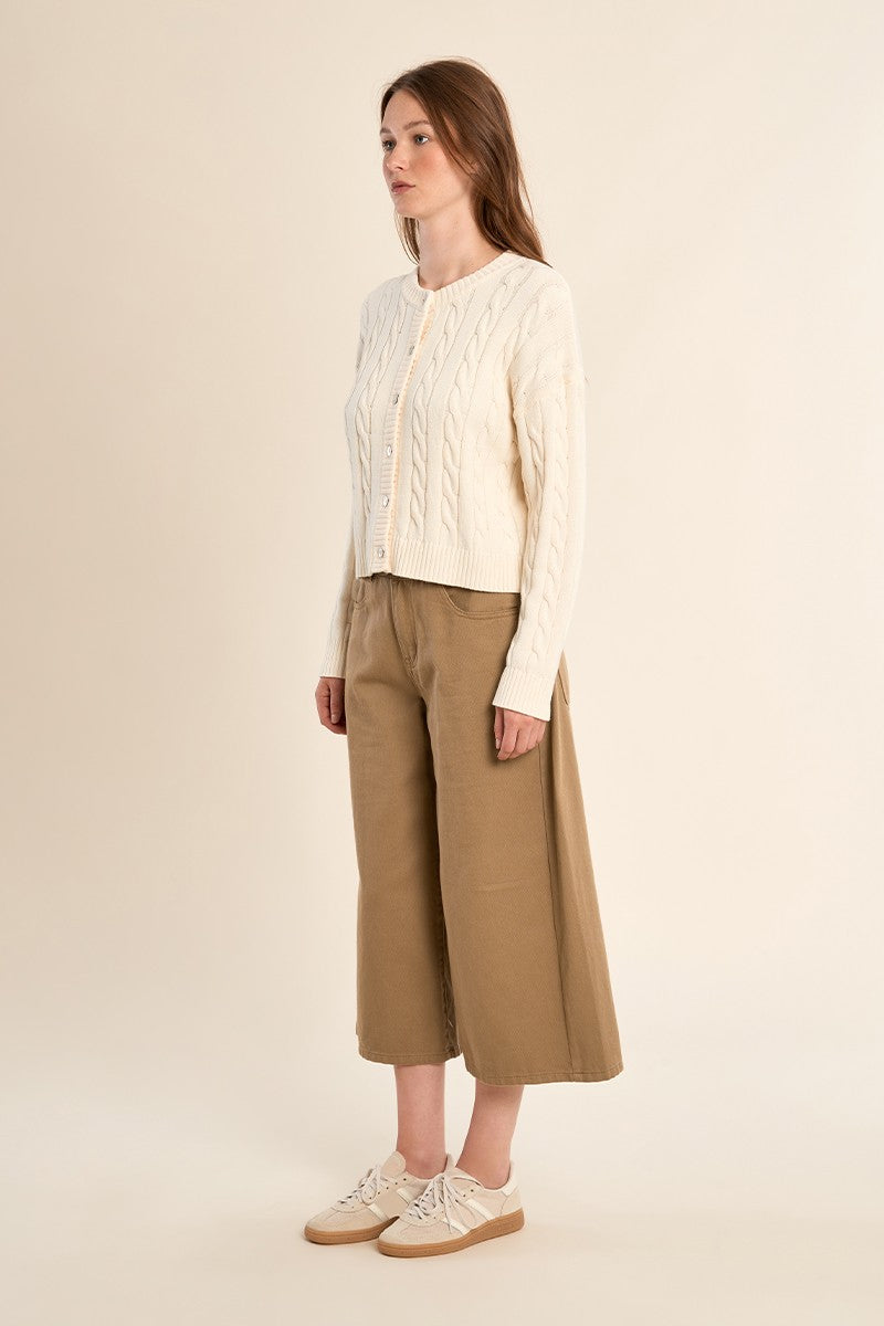 Cable Cardigan