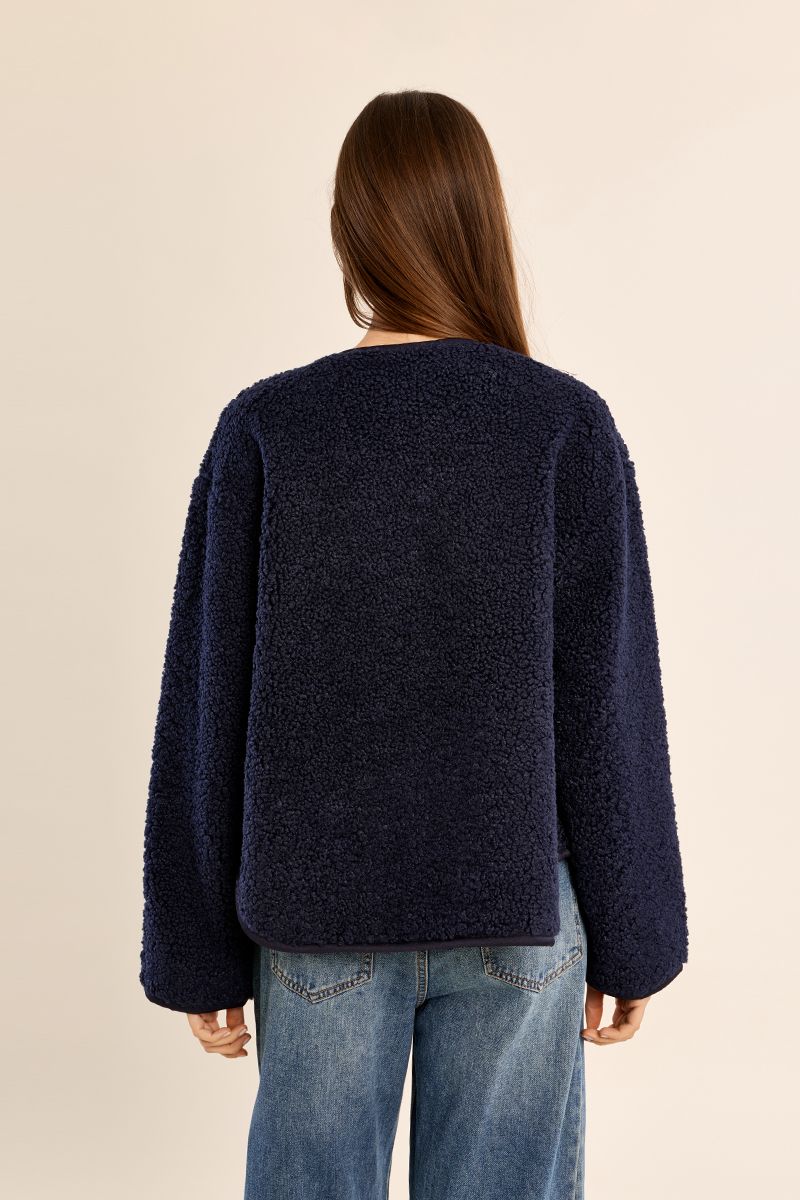 Molly Bracken Navy Fleece