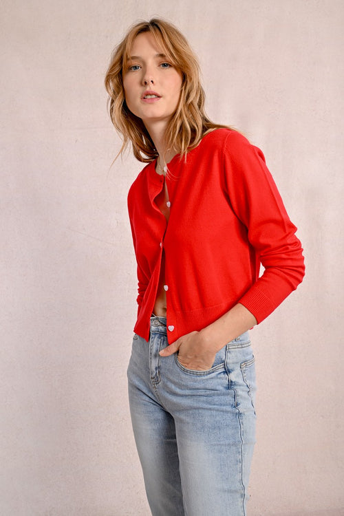 Red Cardigan