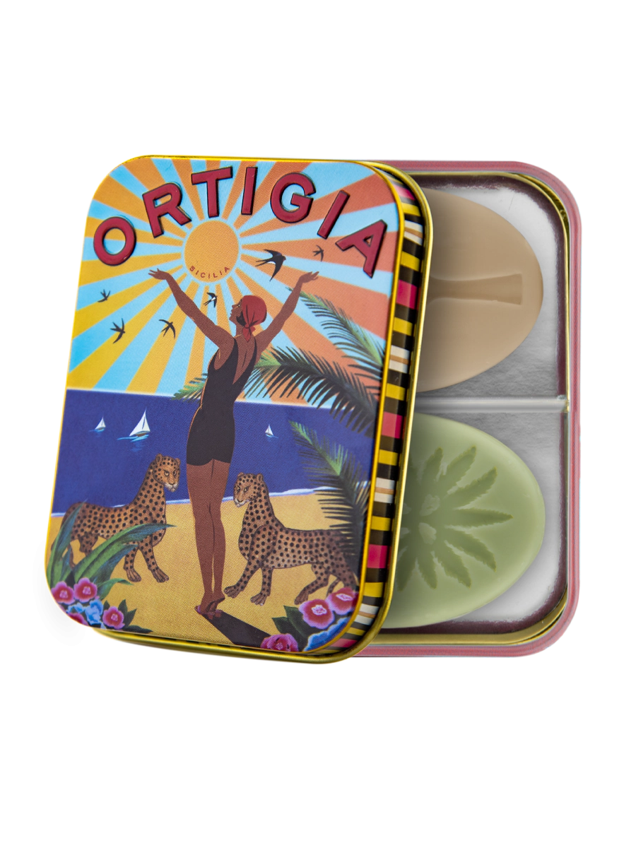 Soap in a tin