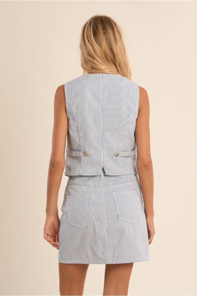 Stripe Waist Coat from Molly Bracken
