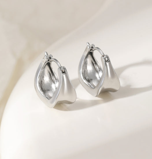 Small Hoops - Silver