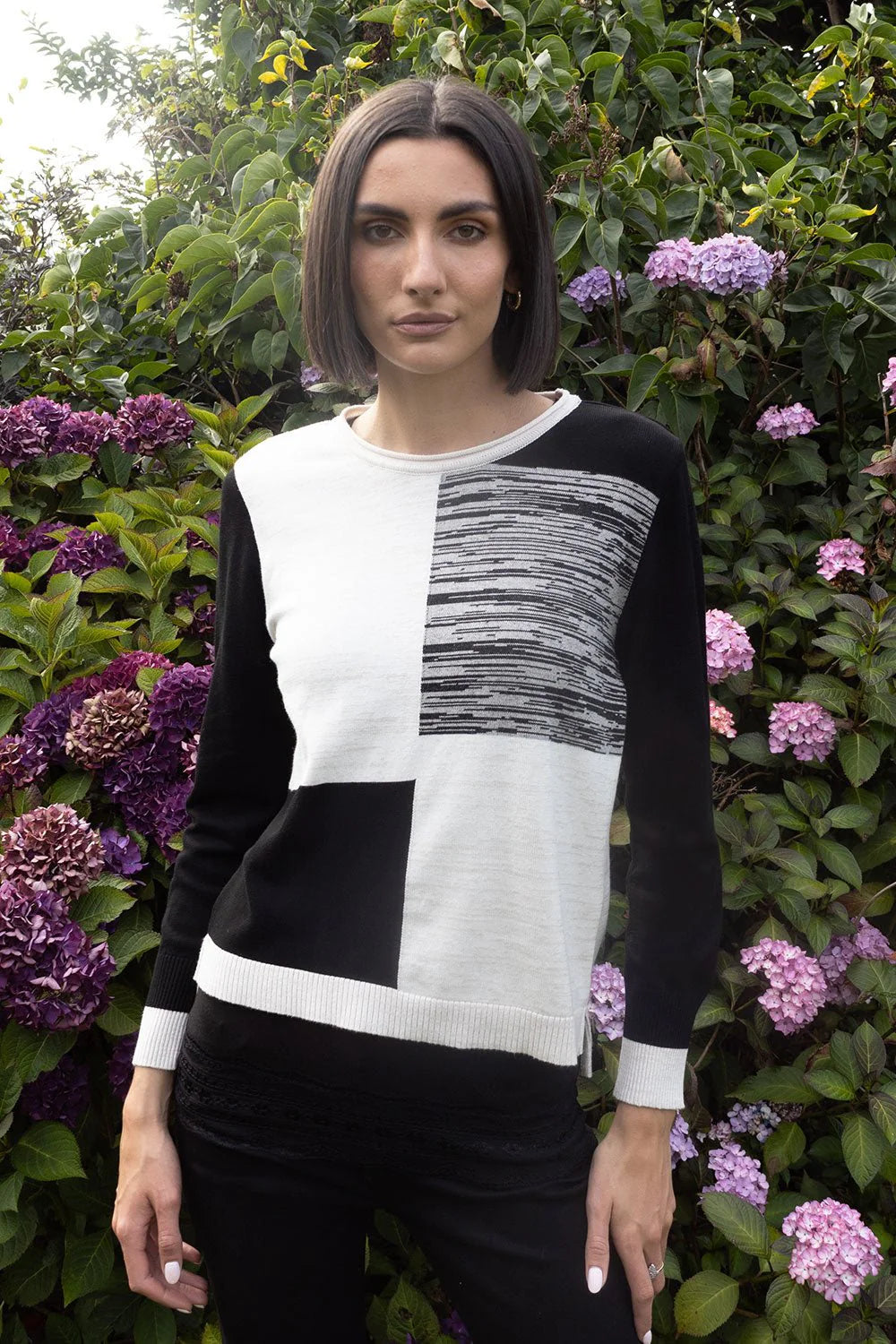 Eos Long Sleeve Knit - Black