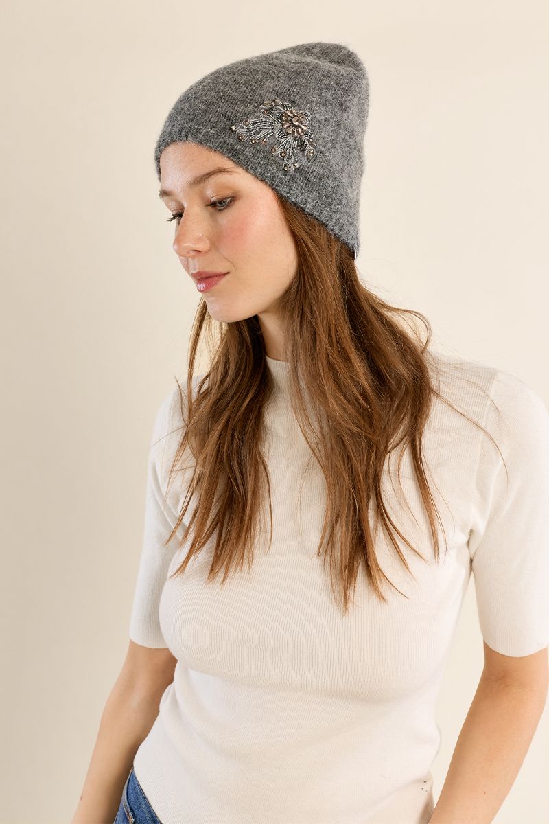 Grey Beanie