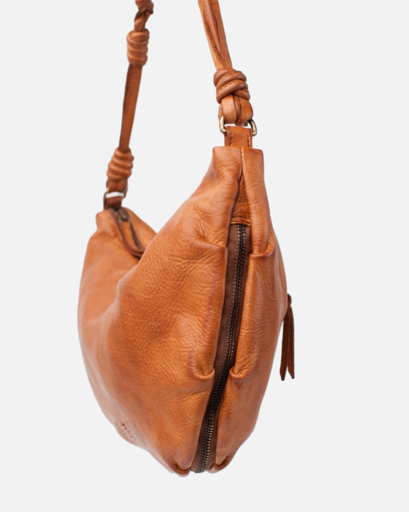Niland Leather Shoulder Bag - Tan