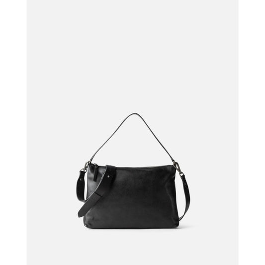 Owen Leather Biba Handbag - Black