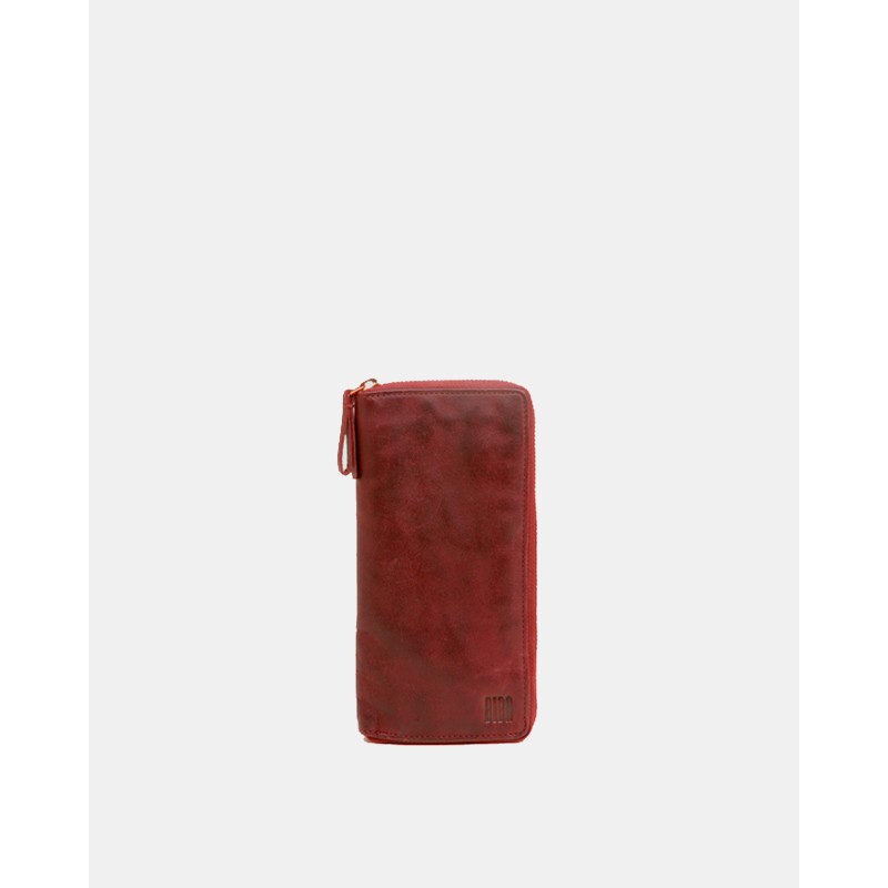 Boston Wallet  - Red