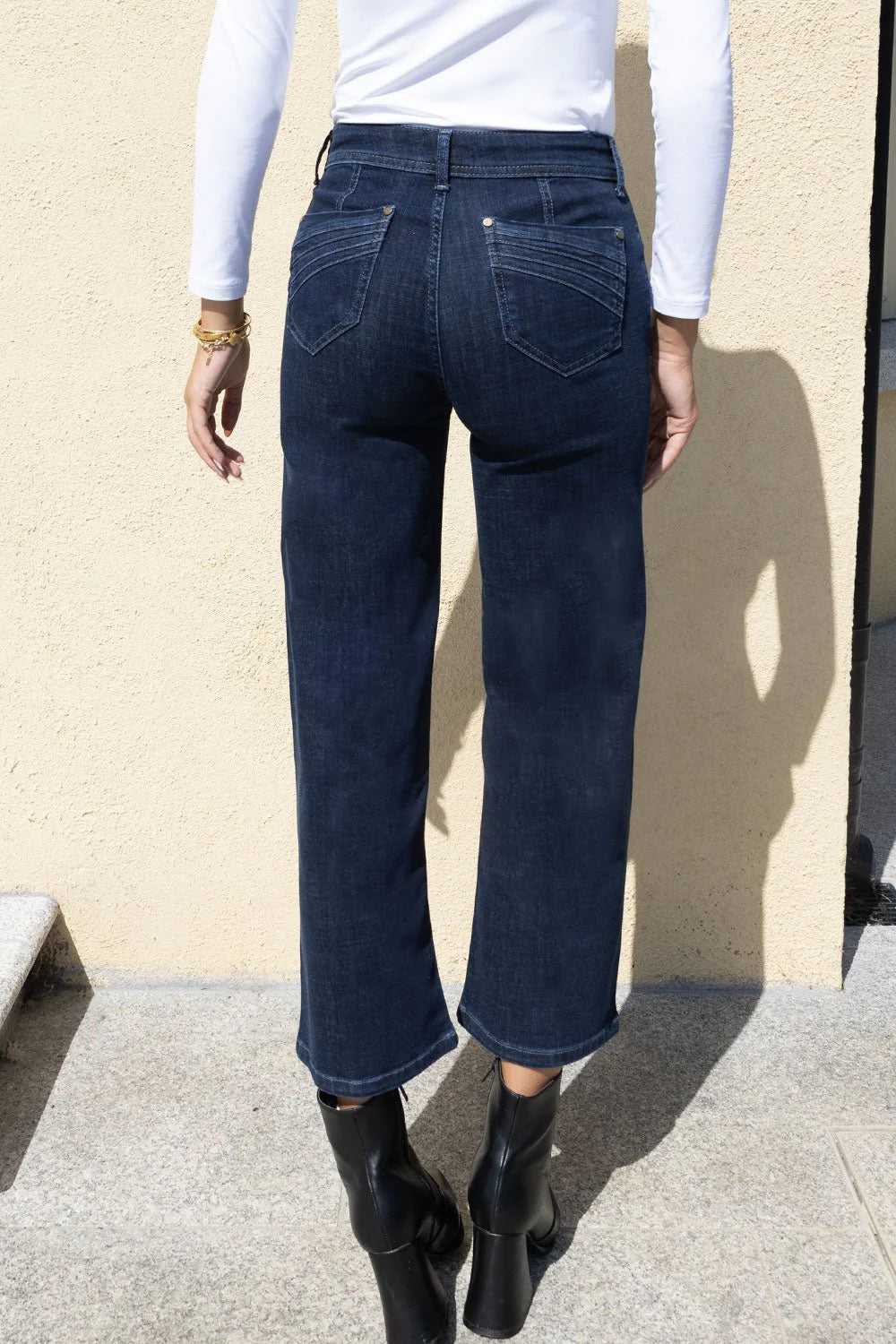 Napoli Wide Leg Jean - Indigo