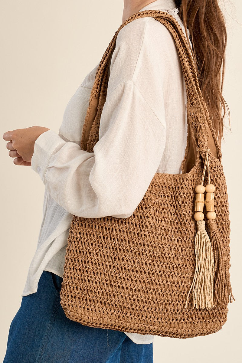 Oversized Straw bag