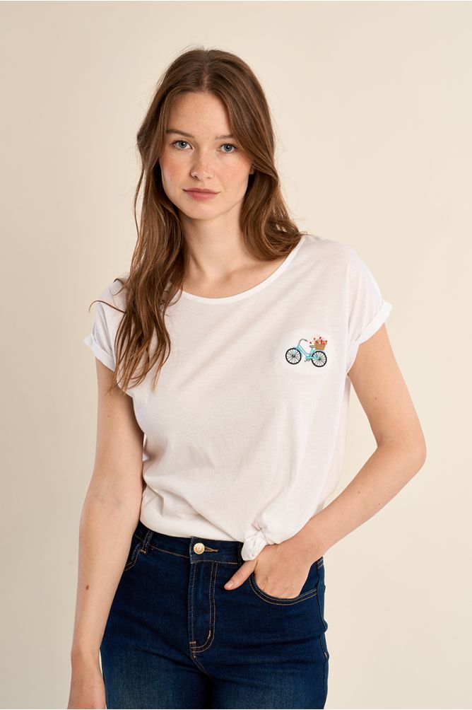 Embroidered Tee