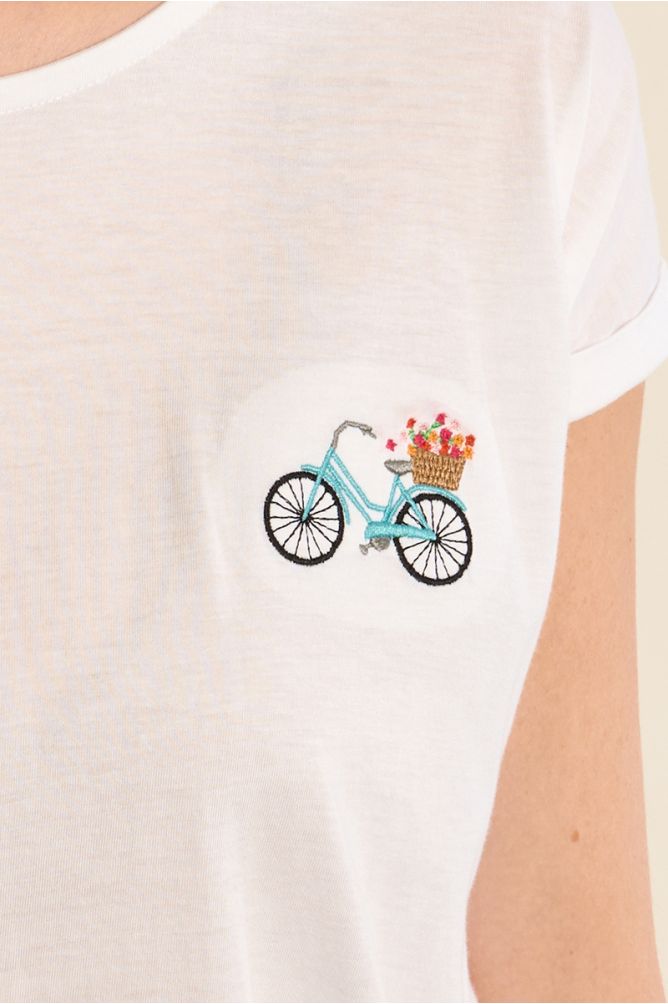 Embroidered Tee