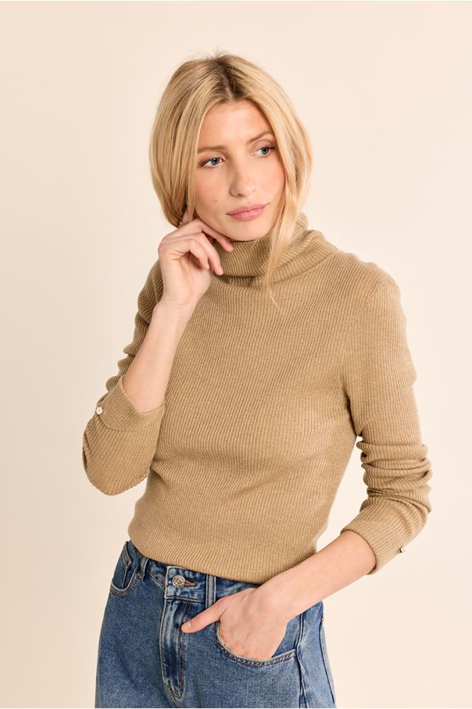 Ribbed Turtleneck